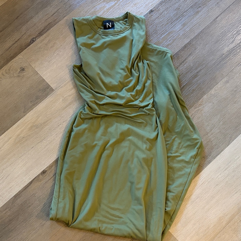 Naked Wardrobe Sleeveless Maxi Dress
